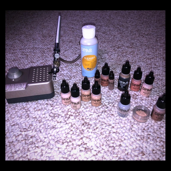 Dinair Other - Dinair Personal Pro Complete Airbrush Makeup Kit!!